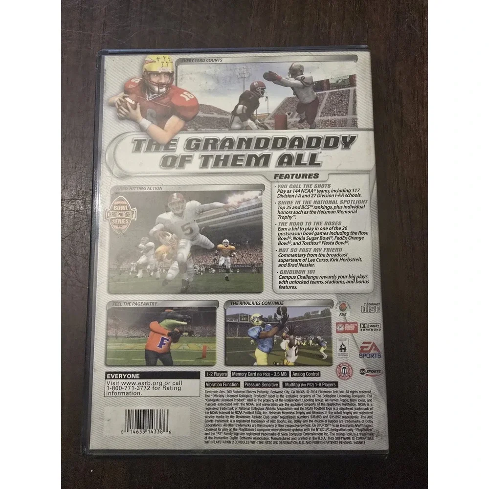 NCAA Football 2002‎ (Sony PlayStation 2, 2001)